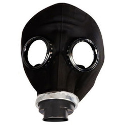 Men Army Masque à gaz Breath Game Noir